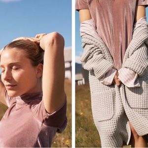 Madewell Velvet Mockneck Dress